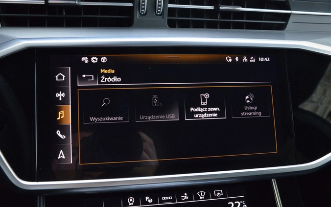 Audi A7 cena 259900 przebieg: 28318, rok produkcji 2023 z Kępno małe 781